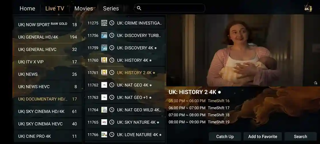 Preview 6 - Binge IPTV Premium IPTV Subscription